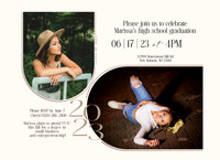 Marissa grad card back