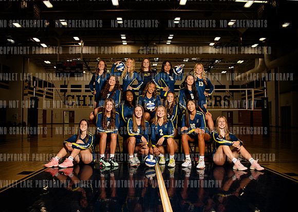 2024 Chilton Varsity Volleyball Team