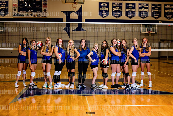 2024 Hilbert JV2 Volleyball Team